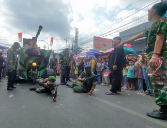 Ribuan Warga Lembang Ramaikan Pawai HUT Kemerdekaan RI