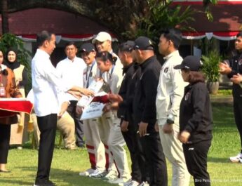 Terima Atlet Pemenang Olimpiade Paris 2024, Jokowi Bagikan Bonus