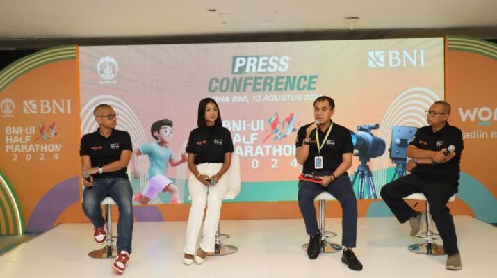 BNI-UI Half Marathon 2024 Tawarkan Pengalaman Lari di Rute Hijau dan Sehat