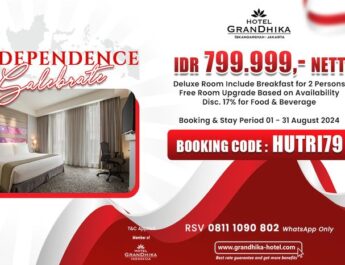 Promo Menginap Murah di Hotel Mewah GranDhika Iskandarsyah Jakarta di Hari Kemerdekaan RI Ke-79