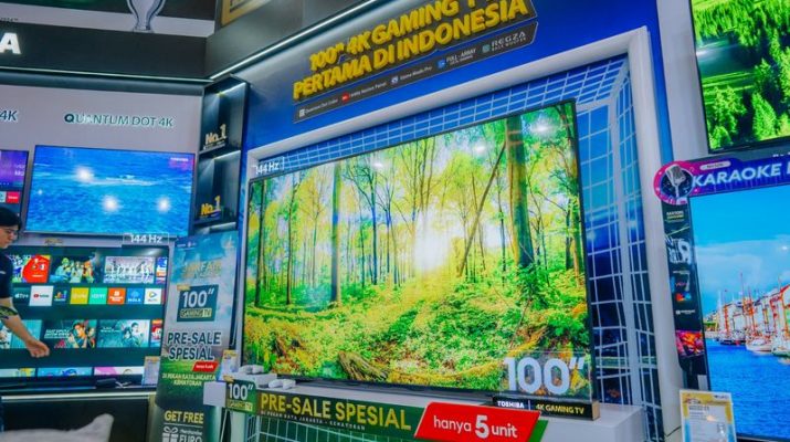 Toshiba Luncurkan Tv Ukuran Jumbo 100 Inci