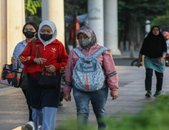 Senin (19/8), Kualitas Udara Jakarta tidak Sehat