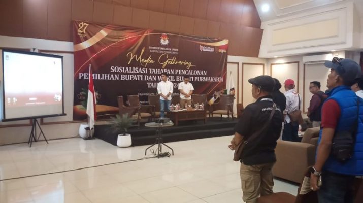 KPU Purwakarta Gelar Sosialisasi Pilkada untuk Wartawan