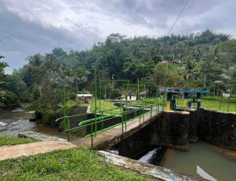 Kemarau, Debit Air di Sejumlah Daerah Irigasi di Selatan Cianjur Menyusut