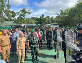 Pangdam XVIII Kasuari Gelar Apel Pengamanan Pilkada, Pesankan Waspadai Potensi Konflik