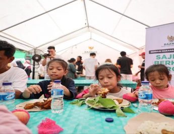 7.800 Porsi Makanan Sehat dari Baznas untuk Penyintas Kebakaran di Manggarai