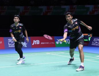 Leo/Bagas Taklukkan Hendra/Ahsan di Jepang Terbuka 2024