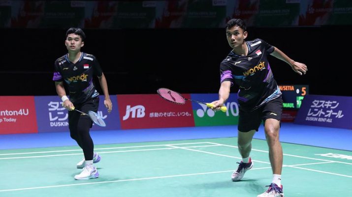 Leo/Bagas Taklukkan Hendra/Ahsan di Jepang Terbuka 2024