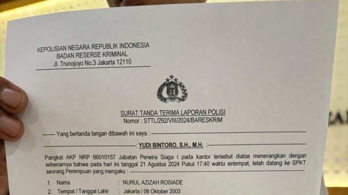 Kuasa Hukum Azizah Salsha Laporkan Akun Penyebar Hoaks ke Bareskrim Polri 