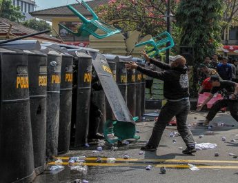 3.286 Personel Polisi Amankan Demo Revisi UU Pilkada di DPR dan Patung Kuda