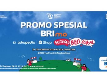 Diskon Hingga 30 Persen, BRI Ajak Pengguna Belanja di Festival Beli Lokal 2024