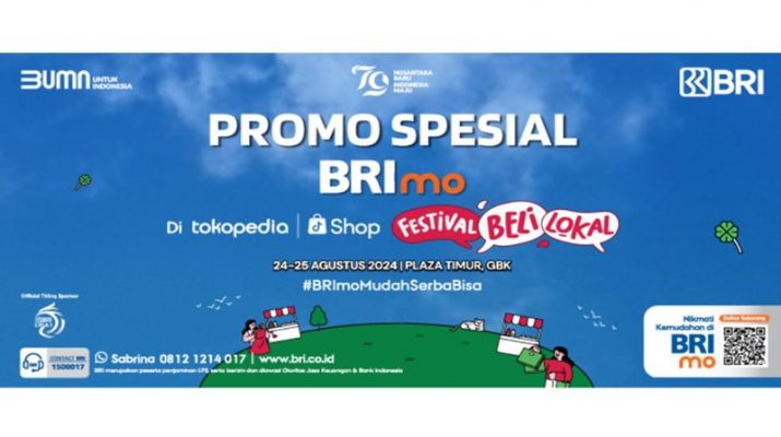 Diskon Hingga 30 Persen, BRI Ajak Pengguna Belanja di Festival Beli Lokal 2024