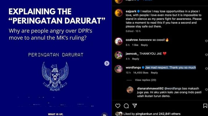 eaJ Ikut Suarakan Keresahan Peringatan Darurat Indonesia