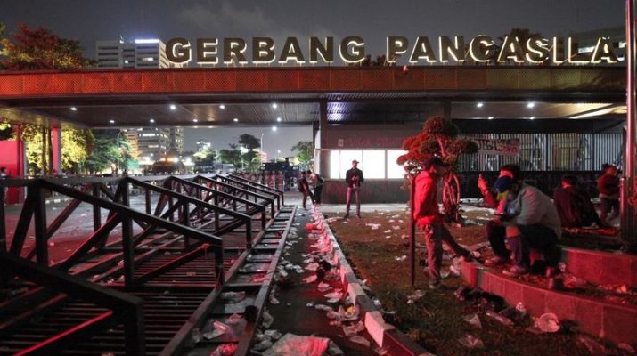 Ada 301 Orang yang Ditangkap Polisi Saat Demo RUU Pilkada di DPR