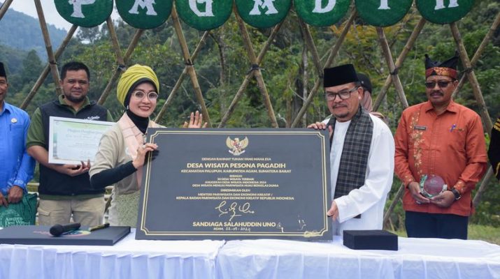 Agam Raih Anugerah Desa Wisata Indonesia (ADWI) 2024