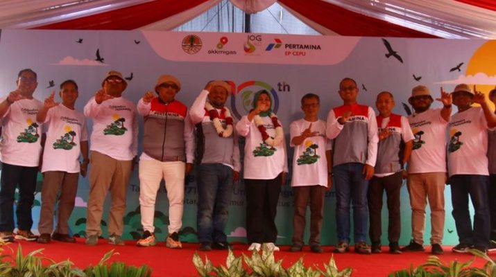 Pertamina EP Cepu Tanam 180 Ribu Pohon untuk Tekan Emisi Karbon