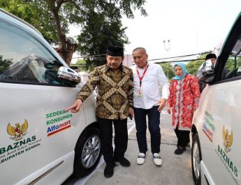 Rumah Sehat Baznas Terima 8 Ambulans dan Alat USG lewat Sedekah Konsumen Alfamart