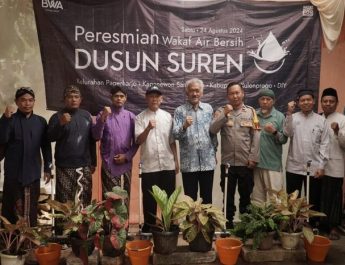 BWA Resmikan Wakaf Sarana Air Bersih di Pedukuhan Suren, Kulon Progo