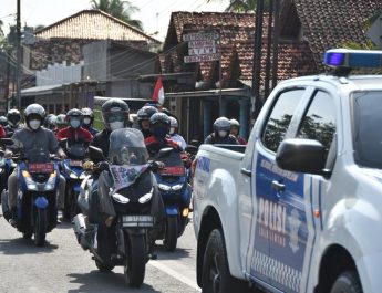 Iringan Motor Petugas Penyuluh KB Curi Perhatian Warga Kulon Progo