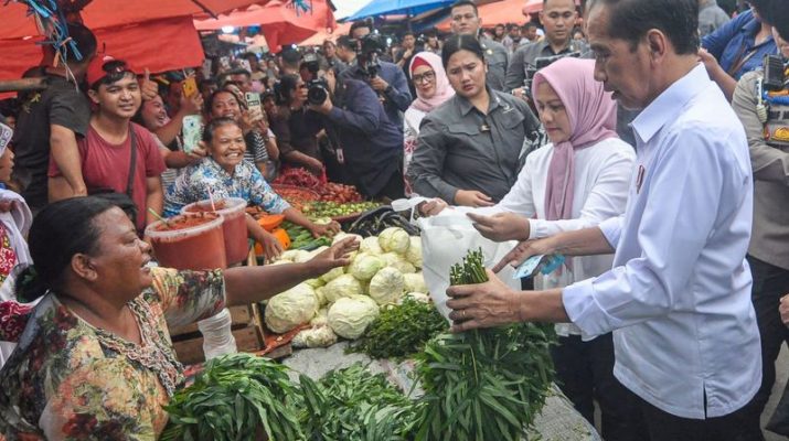 Presiden Jokowi: Pasar yang Ramai Adalah Denyut Nadi Perekonomian