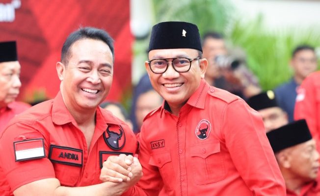 PDIP Resmi Usung Andika Perkasa-Hendrar Prihadi di Jawa Tengah