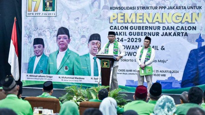 Ridwan Kamil Lakukan Konsolidasi dengan Kader PPP