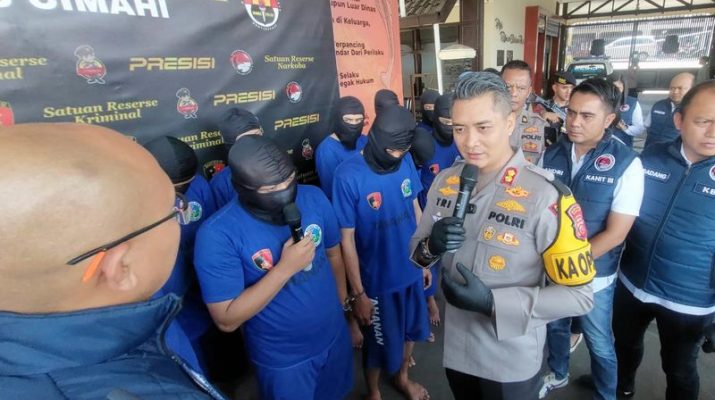 Polres Cimahi Ringkus 20 Tersangka Kasus Penyalahgunaan Narkoba