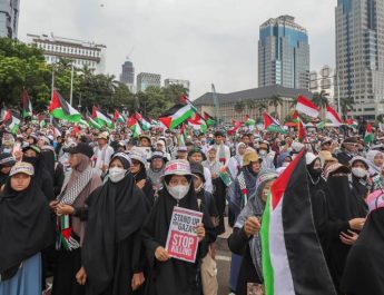 1.347 Personel Amankan Aksi Bela Palestina