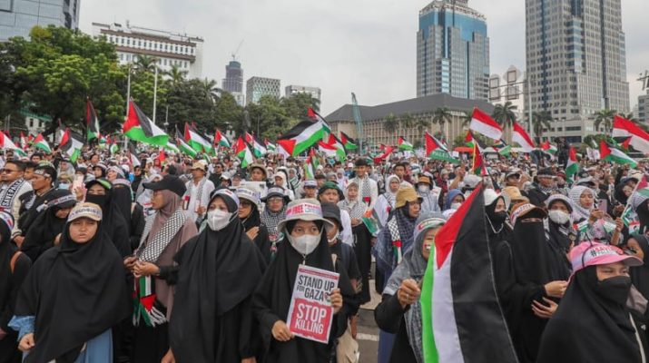 1.347 Personel Amankan Aksi Bela Palestina