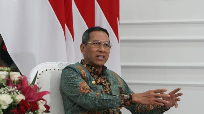 Heru Budi Pimpin Kirab Bendera Pusaka dari Jakarta ke IKN