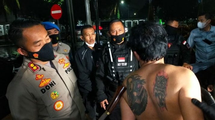 Meresahkan, Polisi Tangkap 40 Preman di Jakarta Utara