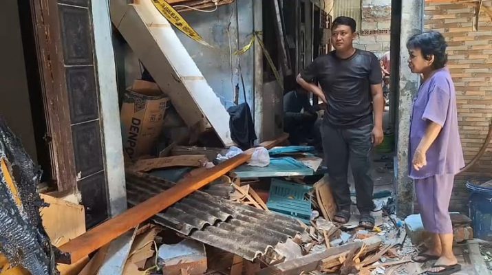 Tabung Gas Meledak di Penjaringan, 3 Korban Luka dan 21 Rumah Terdampak