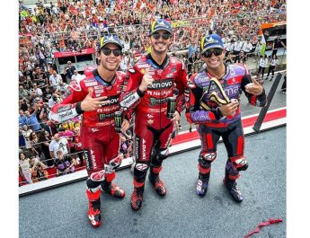 Menang di GP Austria, Francesco Bagnaia Kembali ke Puncak Klasemen