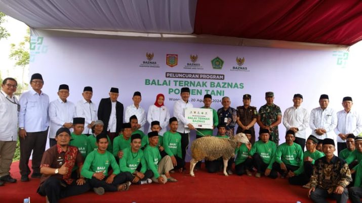 Berdayakan Mustahik Peternak, BAZNAS RI Luncurkan Balai Ternak di Wonosobo