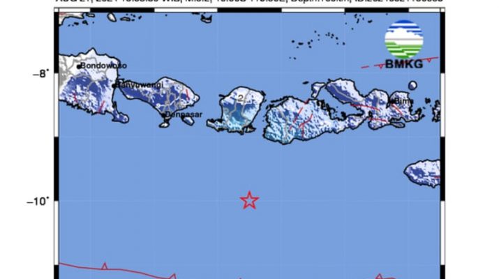 Gempa Bumi Magnitudo 5.2 Guncang Sumbawa NTB, BMKG: Tidak Berpotensi Tsunami