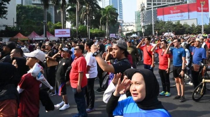 Sejumlah Penyanyi Bawakan Dua Lagu Nasional saat CFD