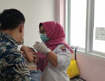 Realisasi PIN Polio Kota Padan Capai 94,7%