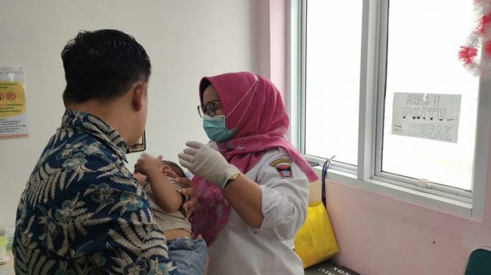 Realisasi PIN Polio Kota Padan Capai 94,7%