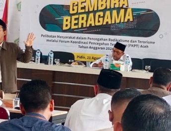 Jelang Pilkada, FKPT Aceh Gelar Sosialisasi Pencegahan Radikalisme