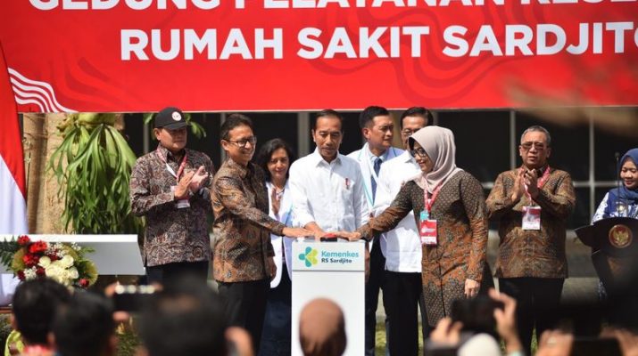 Presiden Jokowi Apresiasi Gedung Baru RSUP Dr Sardjito Garapan Hutama Karya