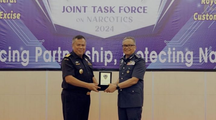 Bea Cukai dan Royal Malaysian Customs Sita Ribuan Gram Narkotika dalam JTFN 2024