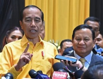 Istana: Jokowi Hadiri Apel Gerindra Malam Ini