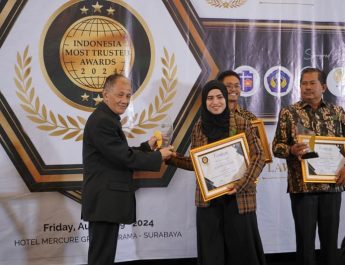 Saphire Graha Raih Penghargaan Indonesia Most Trusted Award 2024