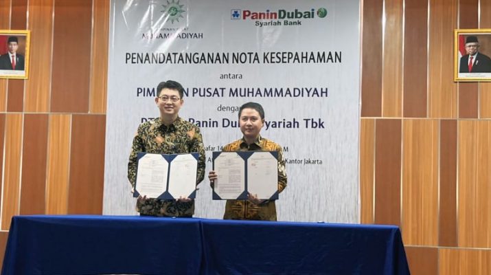 Muhammadiyah-Panin Dubai Syariah Teken Kerja Sama Layanan Perbankan