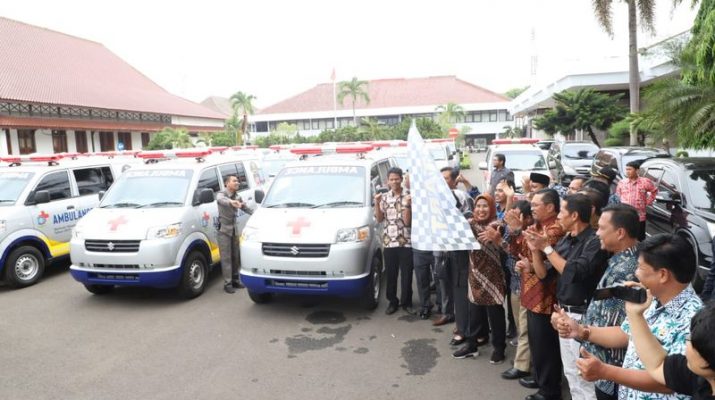 Pemkab Majalengka Salurkan Kendaraan Operasional Pelayanan Kesehatan