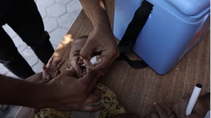 WHO Lampaui Target Vaksinasi Polio untuk Anak Gaza