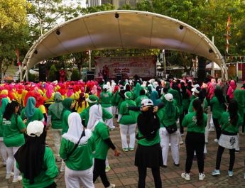 1.300 Peserta Meriahkan Acara Merdeka Sehat di Thamrin 10 Bersama KLPI DKI Jakarta