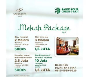 Nikmati Promo “MEKAH PACKAGE” dari Hotel Sahid Jaya Solo