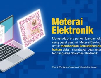 Peruri Lakukan Pemulihan agar Layanan e-meterai Kembali Normal