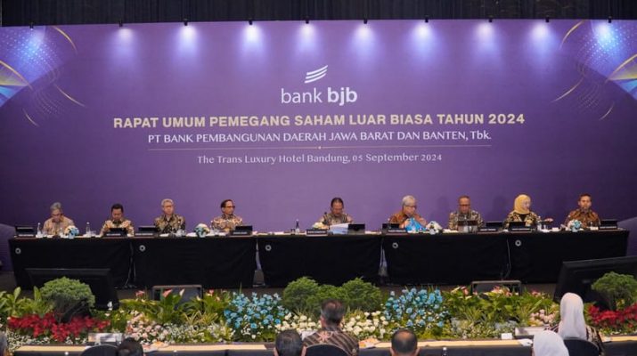 Bank bjb Gelar RUPS Luar Biasa 2024, Tetapkan Susunan Komisaris Baru